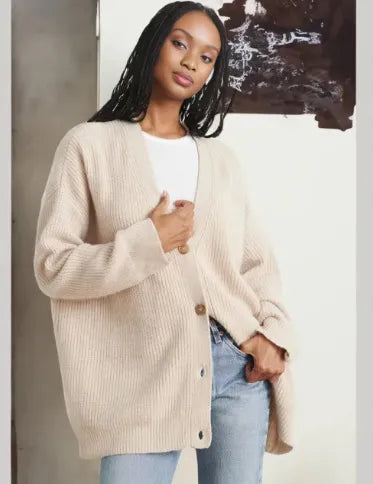 Ivy™ - Strickjacke aus Kaschmir mit V-Ausschnitt [Letzter Tag Rabatt]