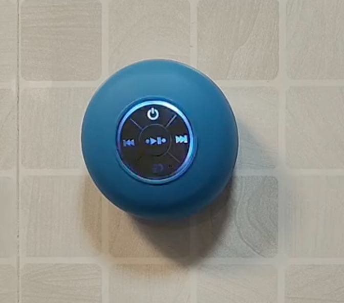 SoundSplash Mini™ - Wasserdichter Bluetooth-Lautsprecher mit RGB-Beleuchtung und Saugnapf