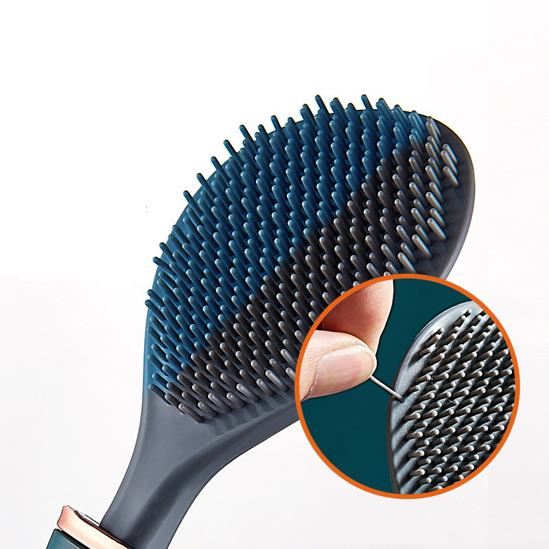 Designer Brush™ | Silikon-WC-Bürste mit Halter - schnell trocknend und hygienisch