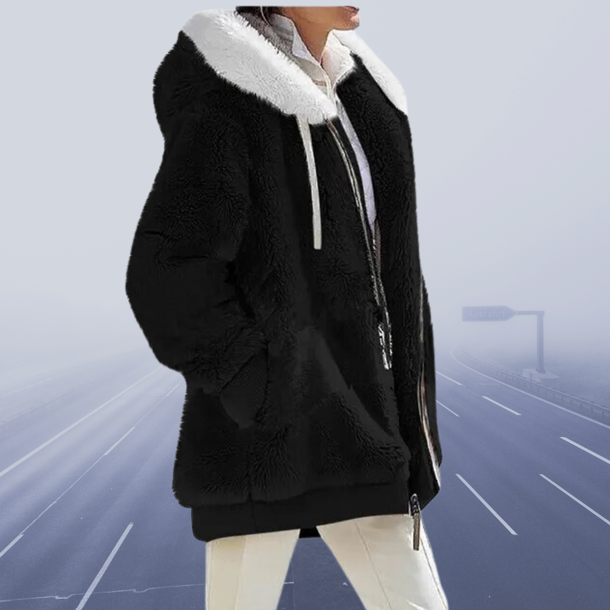 Alessandra™ - Neu Lässige Fleece-Kapuzenjacke 2023