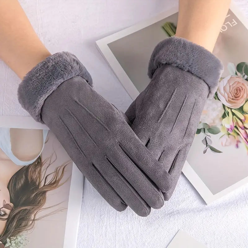 CozyHand™ - Samt-Handschuhe mit Verdickung