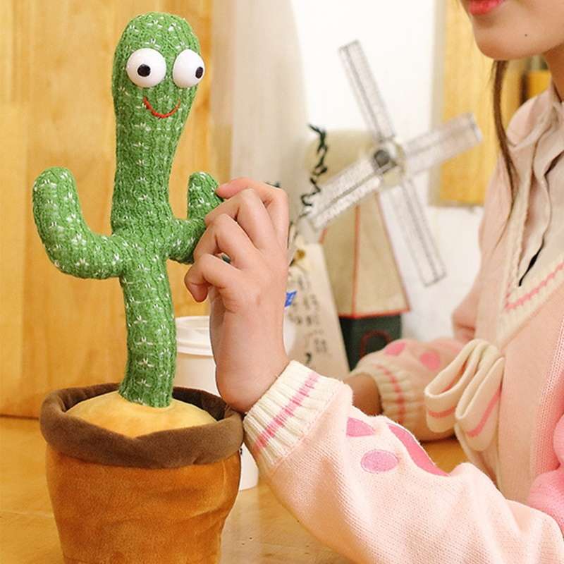 Mr. Cactus | Tanzender und singender Kaktus | Mit Record funktion