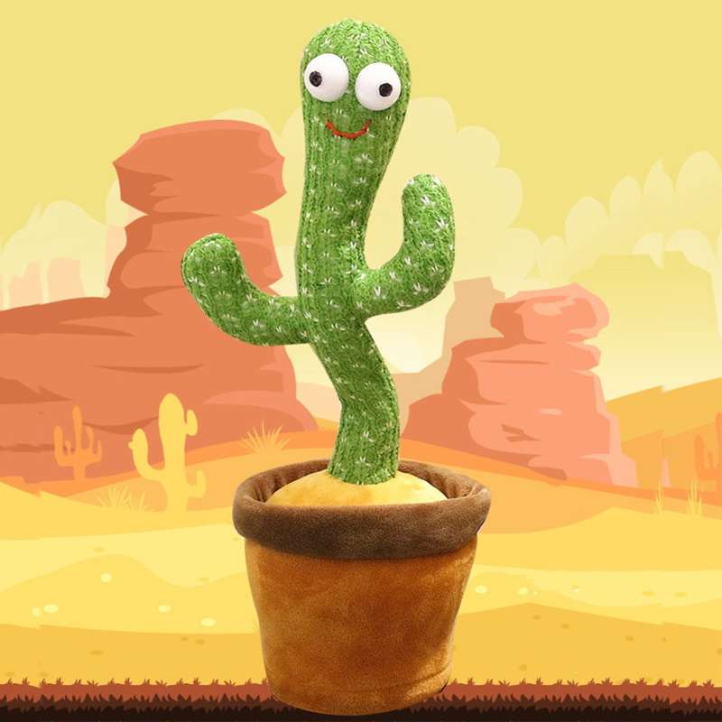 Mr. Cactus | Tanzender und singender Kaktus | Mit Record funktion