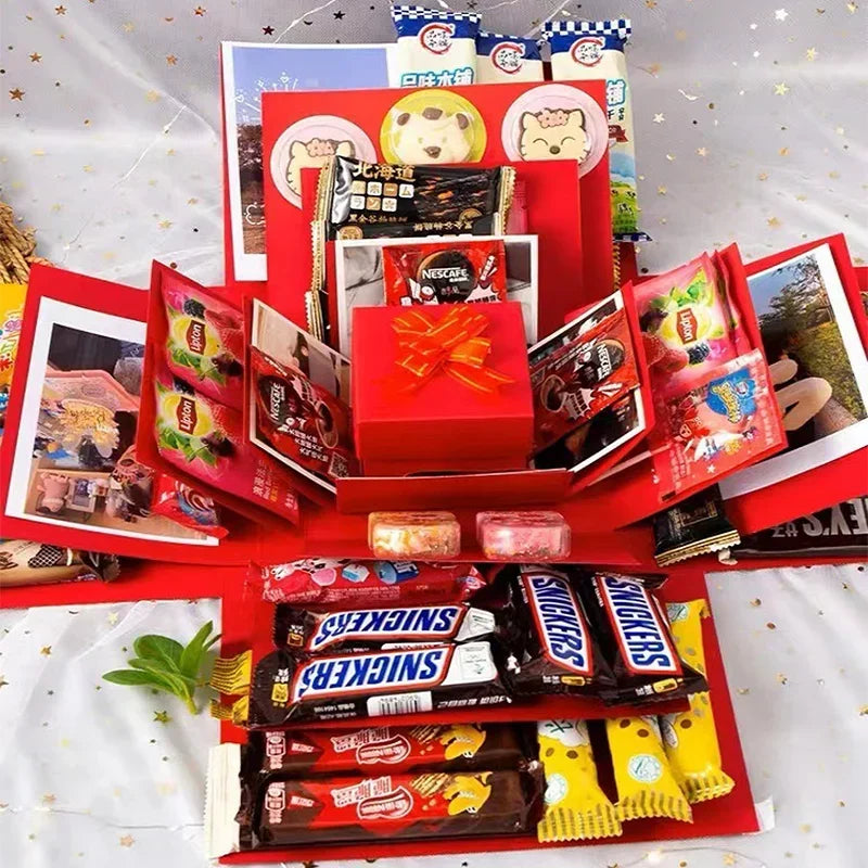 Überraschungsexplosion Geschenkdoos Bausatz