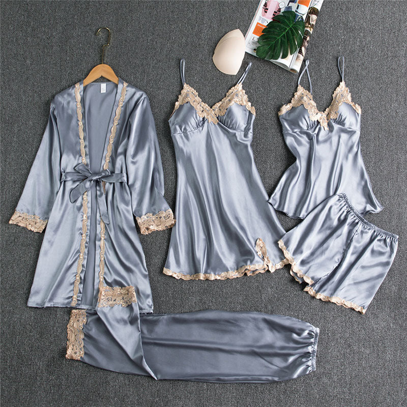 Nightly Temptations™ | Satin-Pyjama set