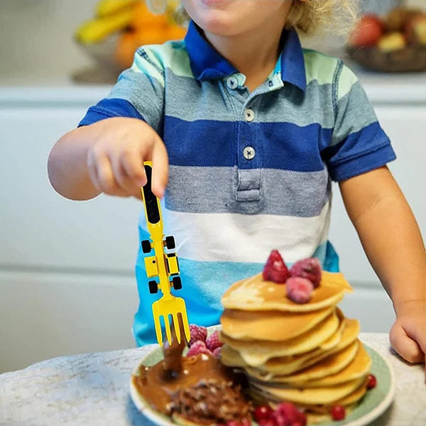 Kinder konstruktiver Essteller Utensilien Stel™