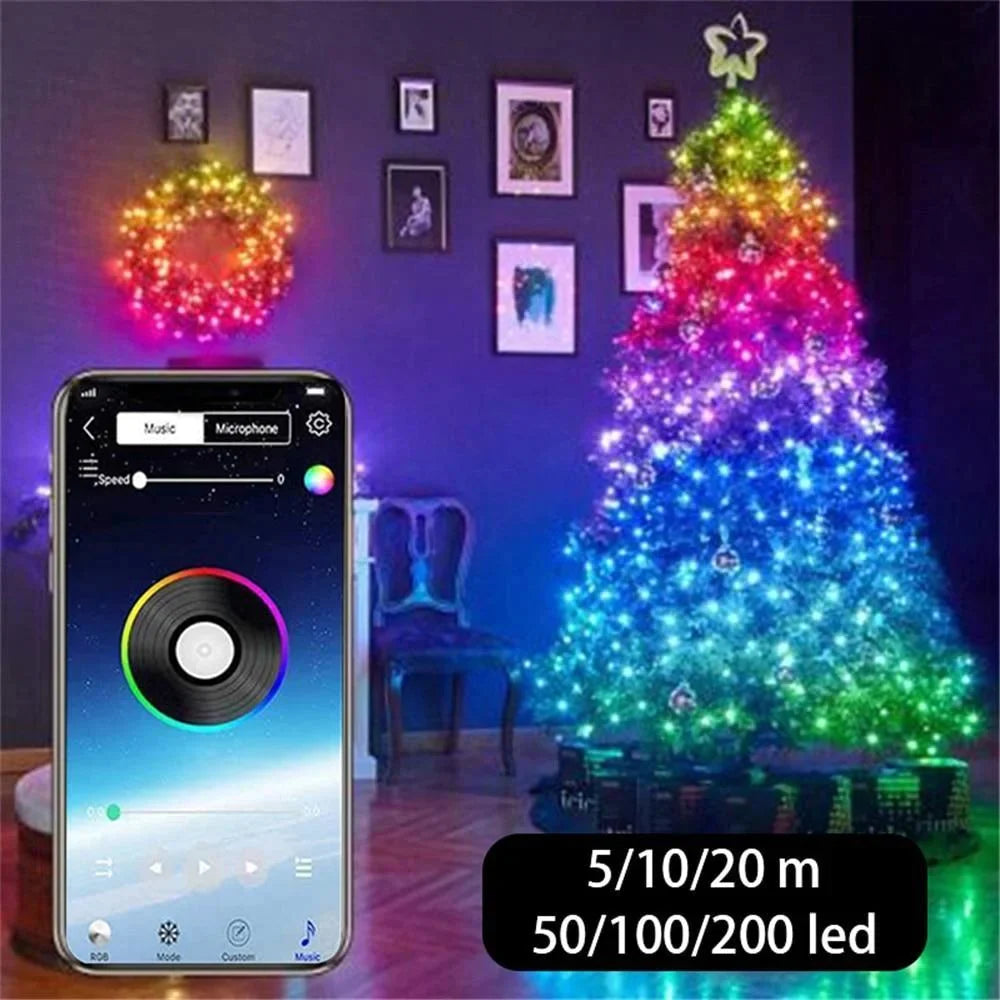 Smart Connect Xmas Lights™ - Bestimmen Sie die Farben Ihrer Weihnachtsbeleuchtung selbst