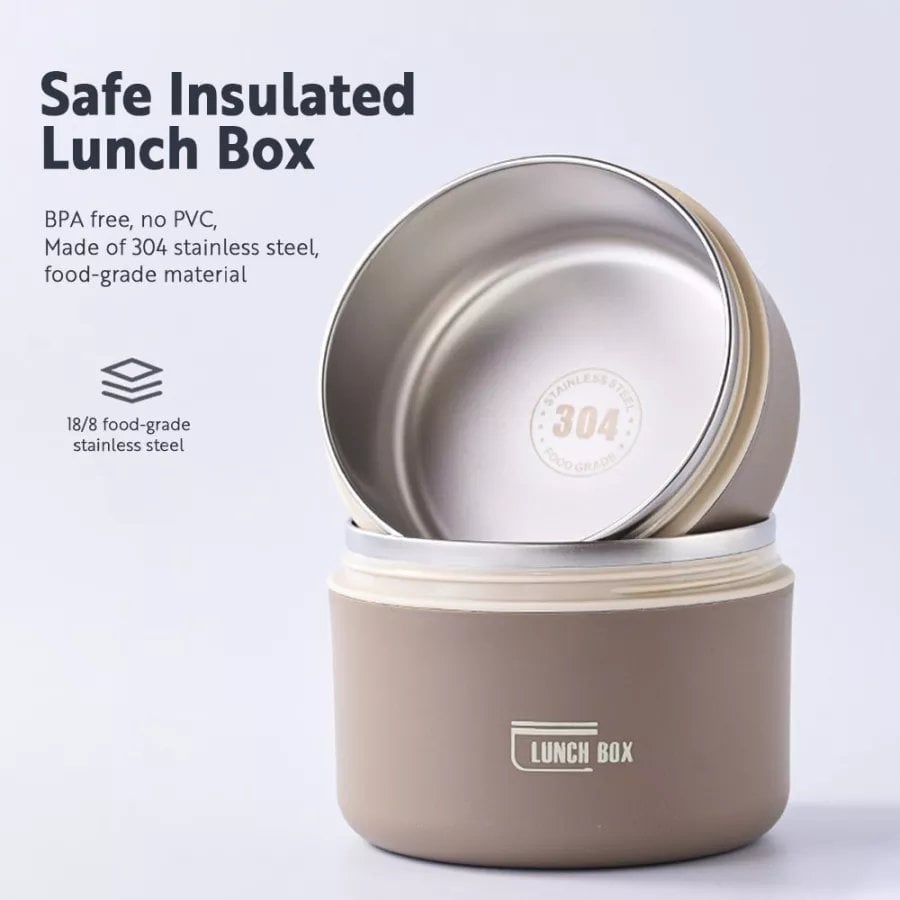 The Lunch box™ | Portable isolierte Mittagessen Container Set