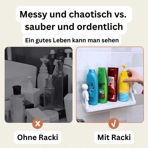 Racki™ - Endlich ein Regal, in das alles passt!