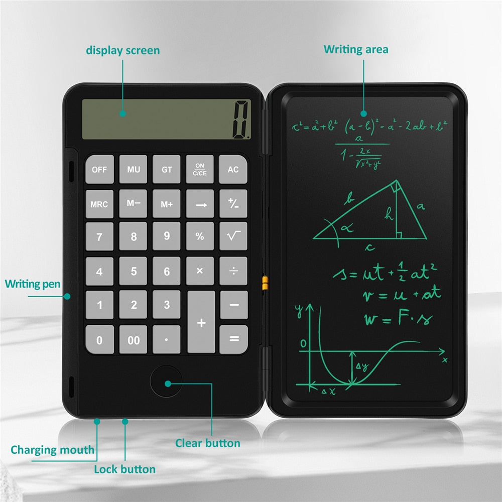 CalcuPro™ | Taschenrechner + integrierter Notizblock