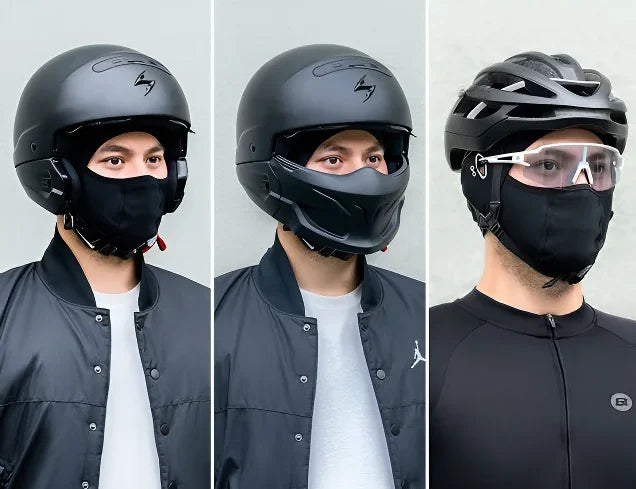 Kühle atmungsaktive Fahrrad Vollgesichtsmaske Kopfbedeckung™