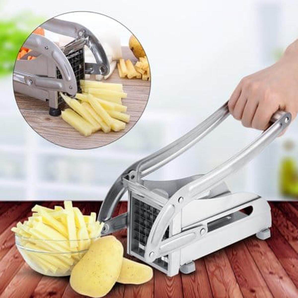 MagicSlicer™️ Edelstahl-Kartoffelschneider